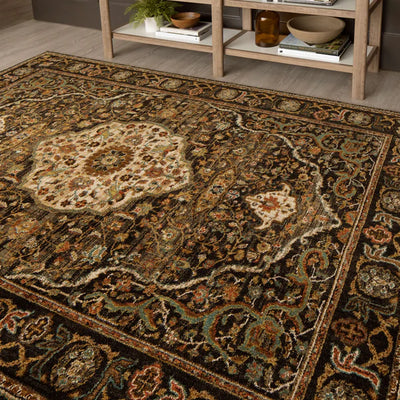 Spice Market Petra Charcoal Rug