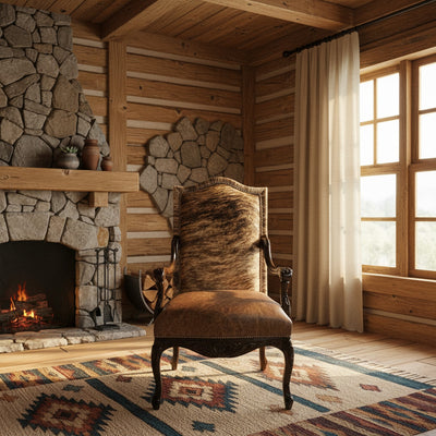 Brindle Tan HOH Arm Chair