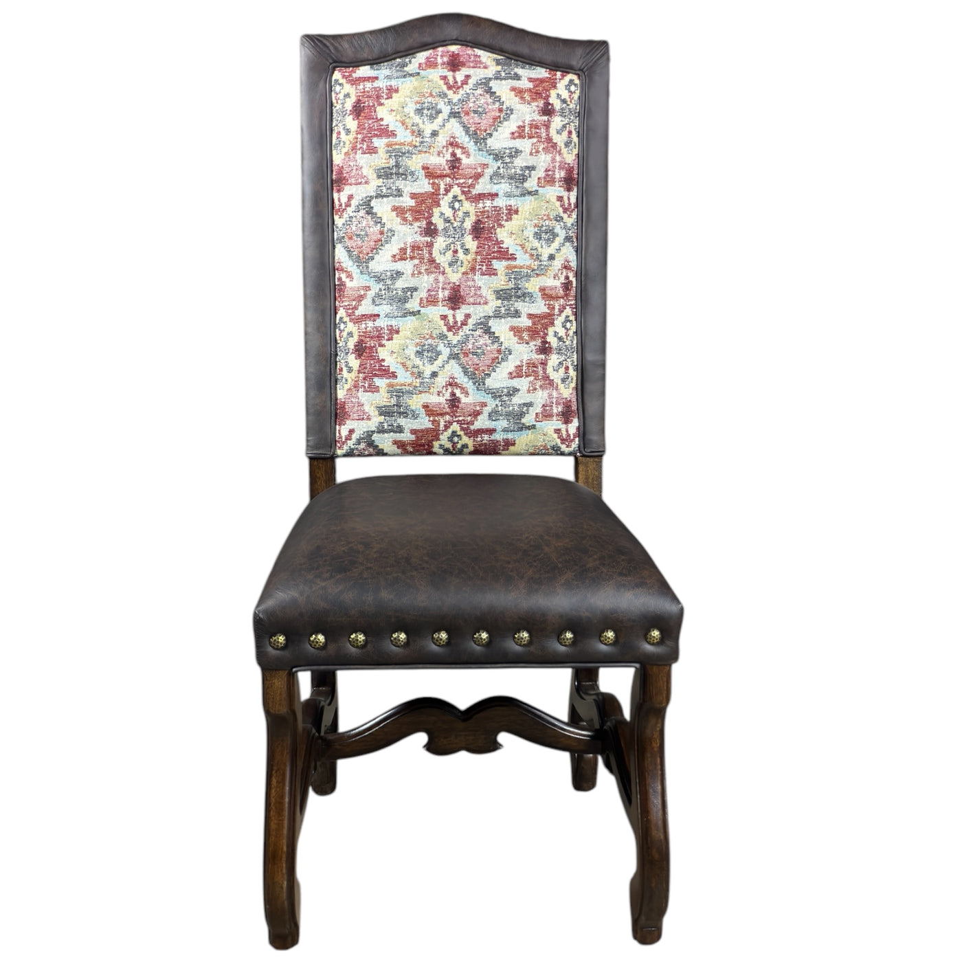 Crown Royal Side Chair Fargo Chocolate/Inaya Multi-T