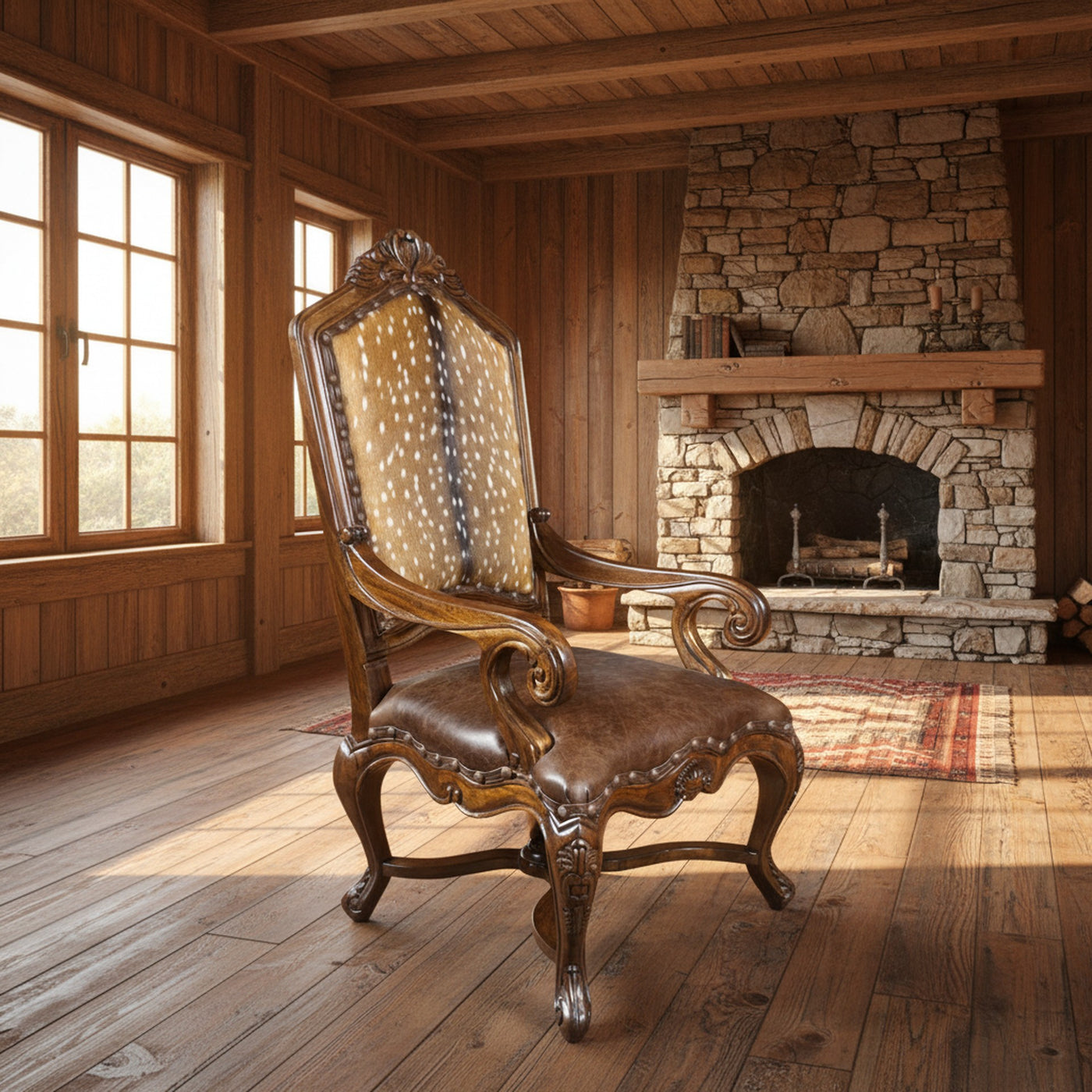 Verona Axis Capreize Side Chair