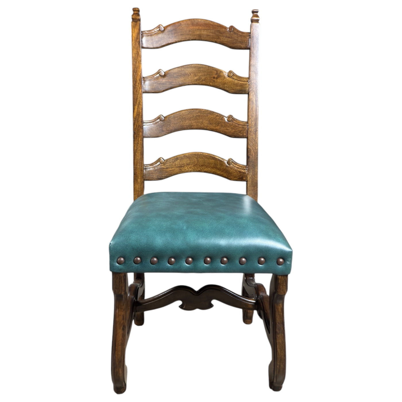 Ladderback Sinthesis Verdigris Side Chair-T