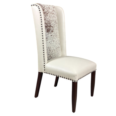 Manhattan Valmont Ivory/Tan Brown HOH Side Chair-I