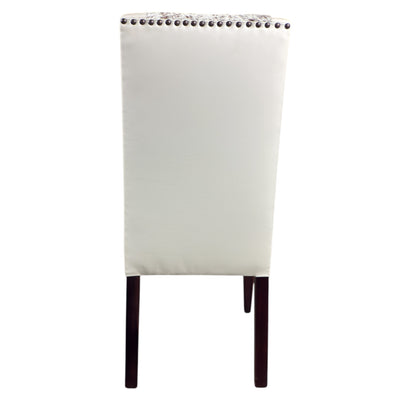 Manhattan Valmont Ivory/Tan Brown HOH Side Chair-I