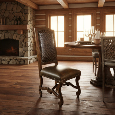 Hair-On-Hide Side Chair