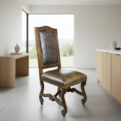 Hair-On-Hide Side Chair