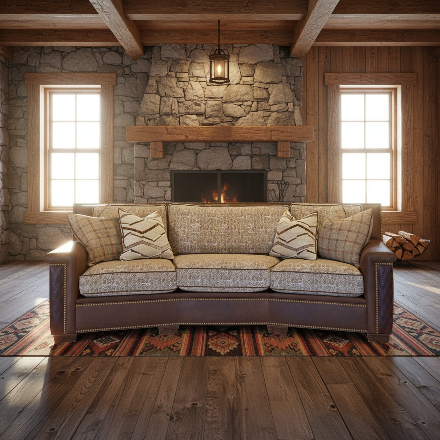 Country Side Conversational Sofa