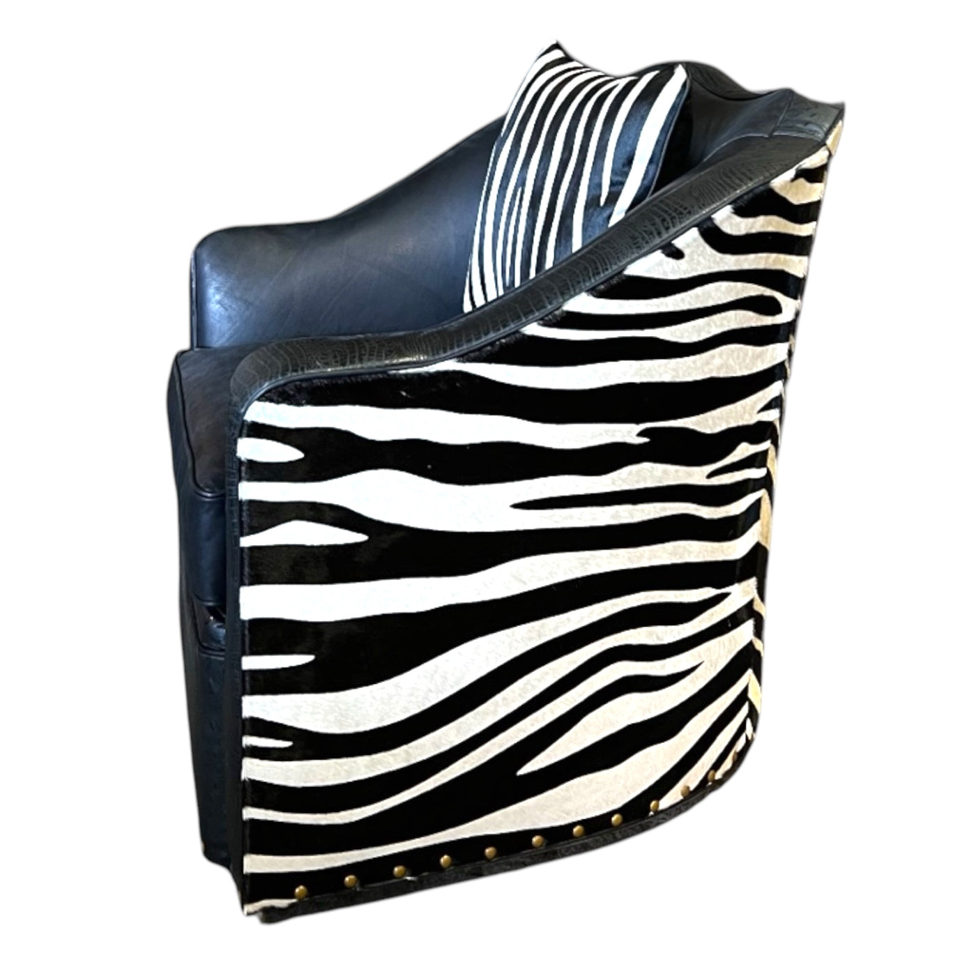 Zebra Swivel Chair