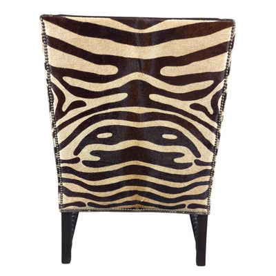 Neil Highball Chocolate Wing Chair-M