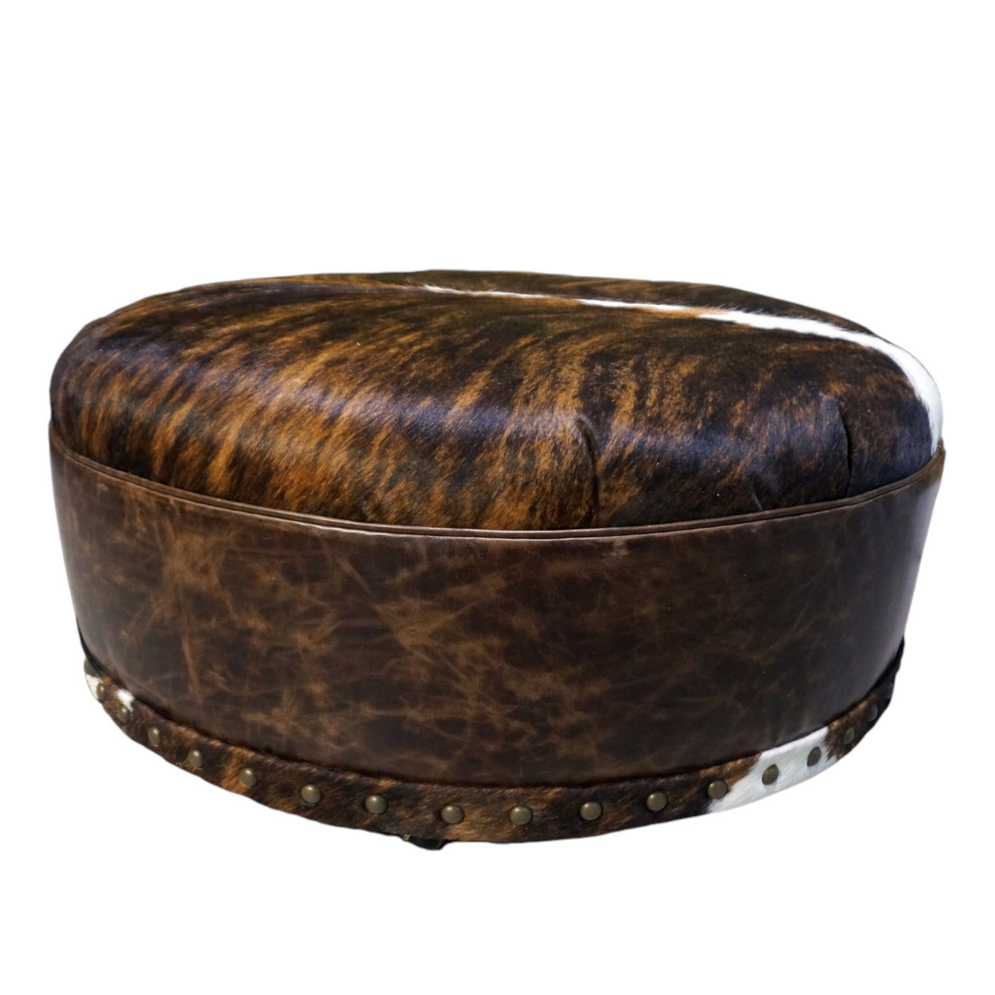 Texas Round Ottoman-G