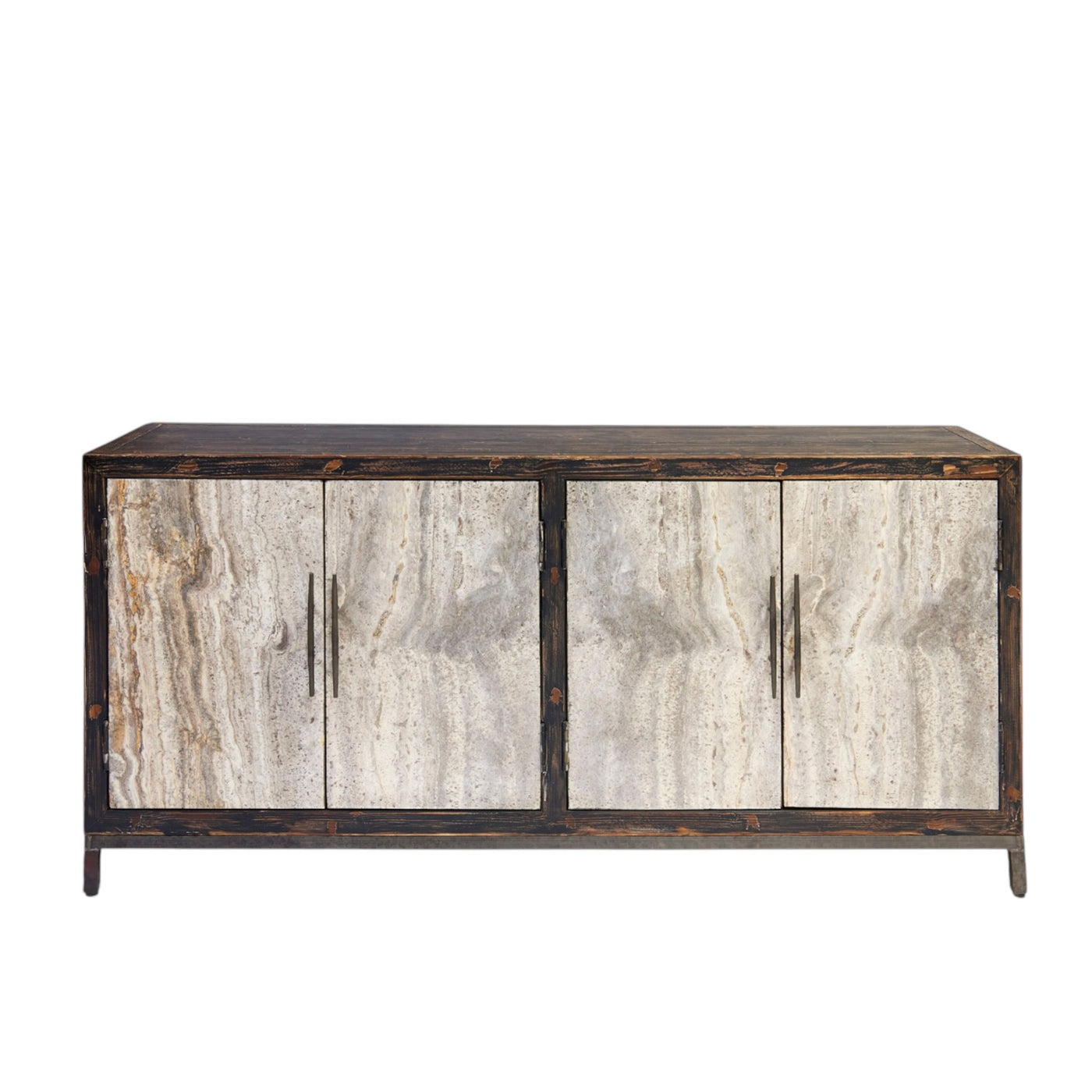 Travertine Console-C