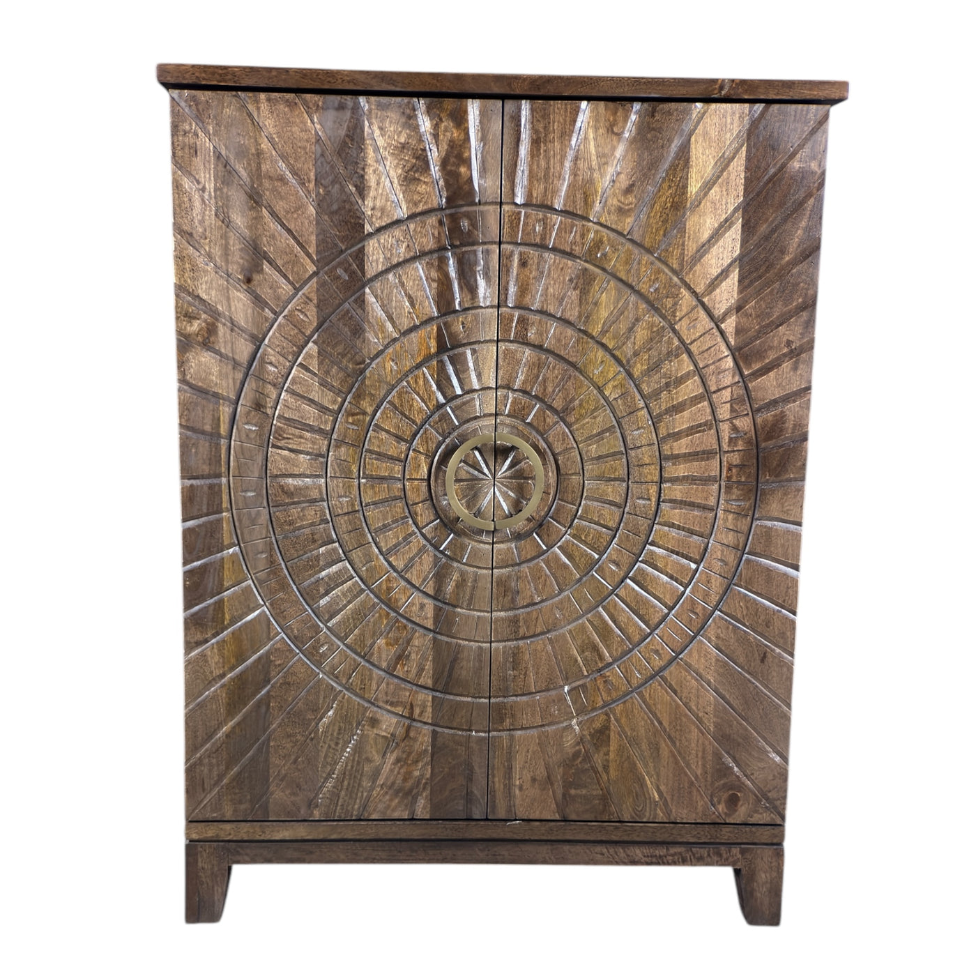 Mango Wood Bar Cabinet-CH