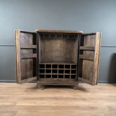 Mango Wood Bar Cabinet
