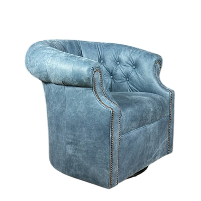 Blue Swade Swivel Chair-M