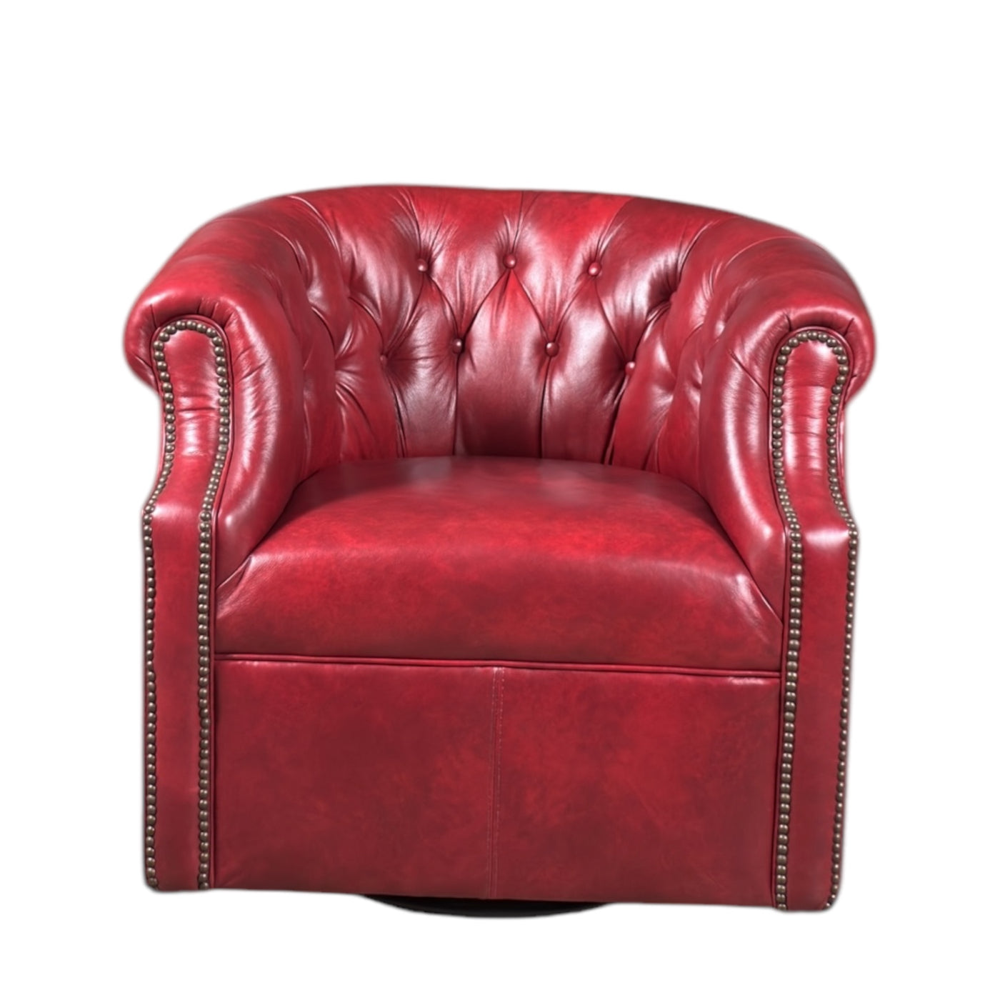 Blazing Red Swivel Chair-M