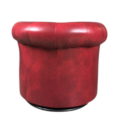 Blazing Red Swivel Chair-M