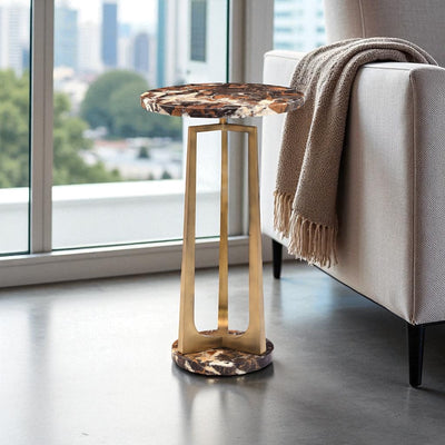 Tivoli Marble Accent Table