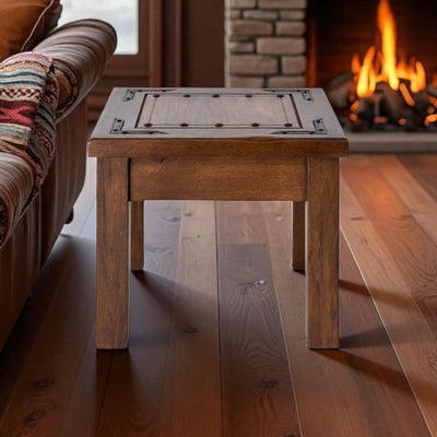 Straight Leg End Table