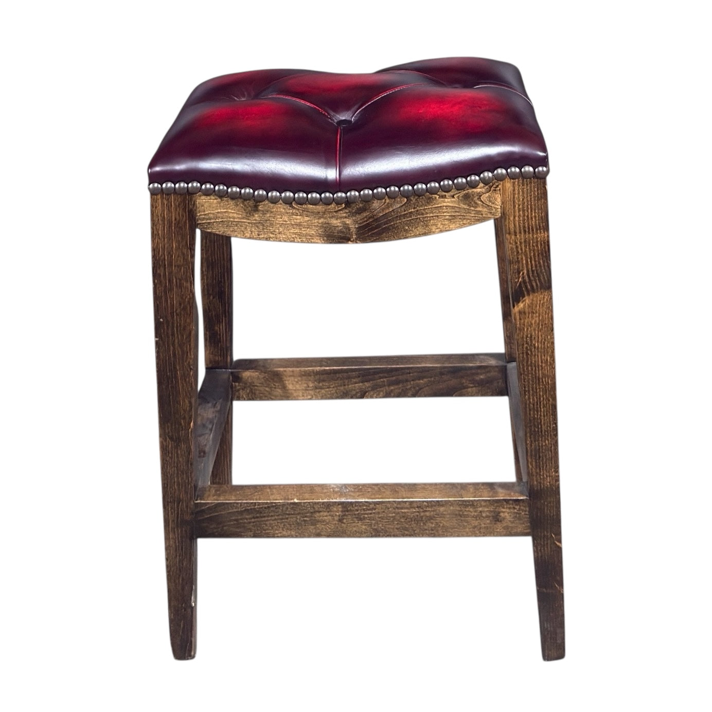 Denali Ranch Tufted Blackberry Stool
