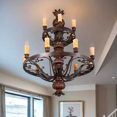 El Rey 2 Tier Chandelier