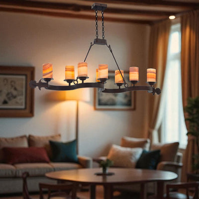 Spurs Onyx Chandelier
