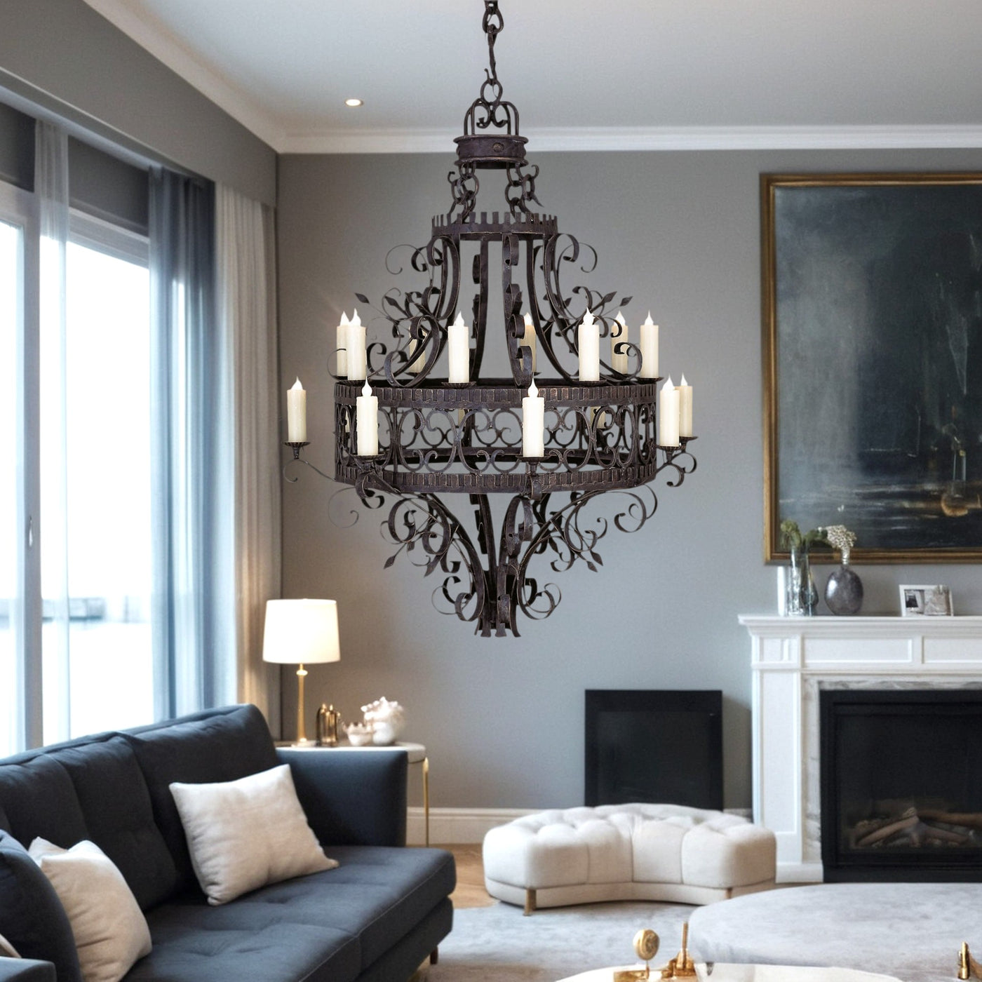 Tilly Round Chandelier