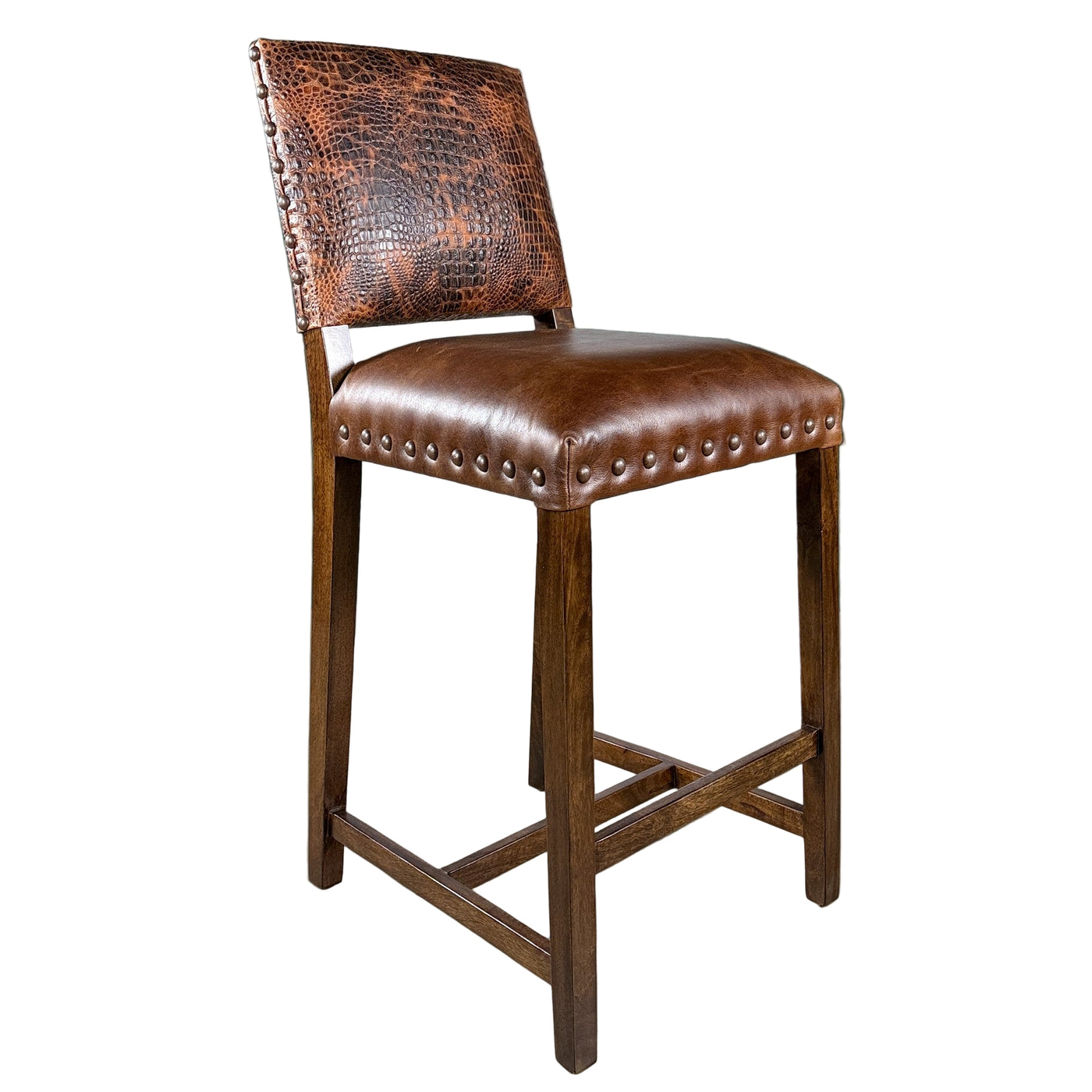 Croc Sierra Caramel Barstool