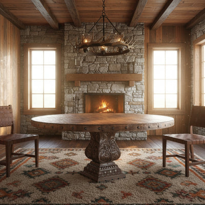 Sacred Heart Round Dining Table