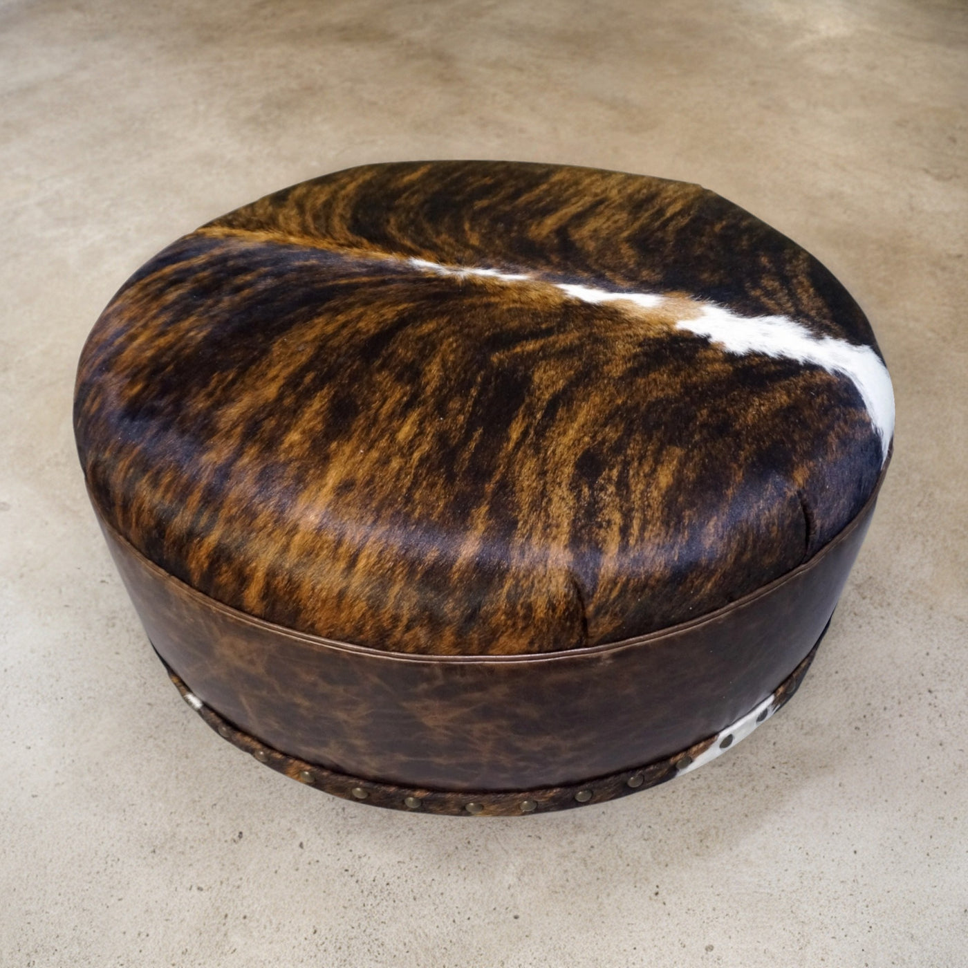Texas Round Ottoman