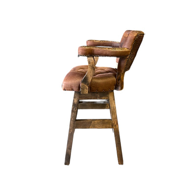 Denali Ranch Double Yoke Barstool