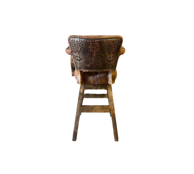 Denali Ranch Double Yoke Barstool