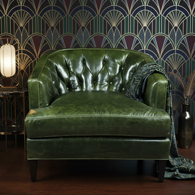 Emerald Winter Pine Chair