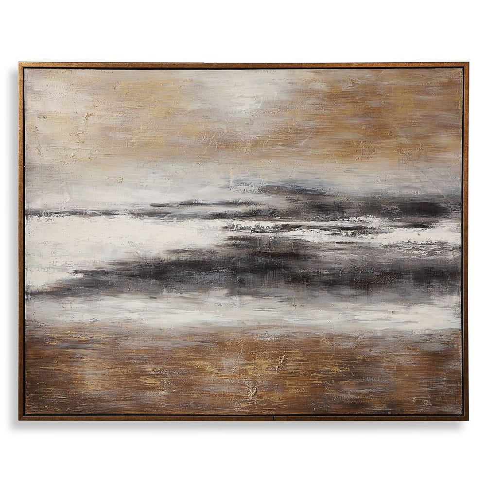 Organic Lines Textured Wall Art