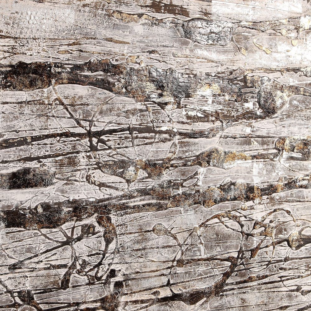 Organic Lines Textured Wall Art