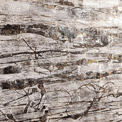 Organic Lines Textured Wall Art