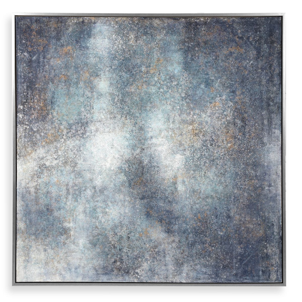 Cosmic Mist Abstract Wall Art
