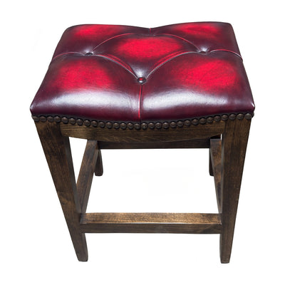 Denali Ranch Tufted Blackberry Stool