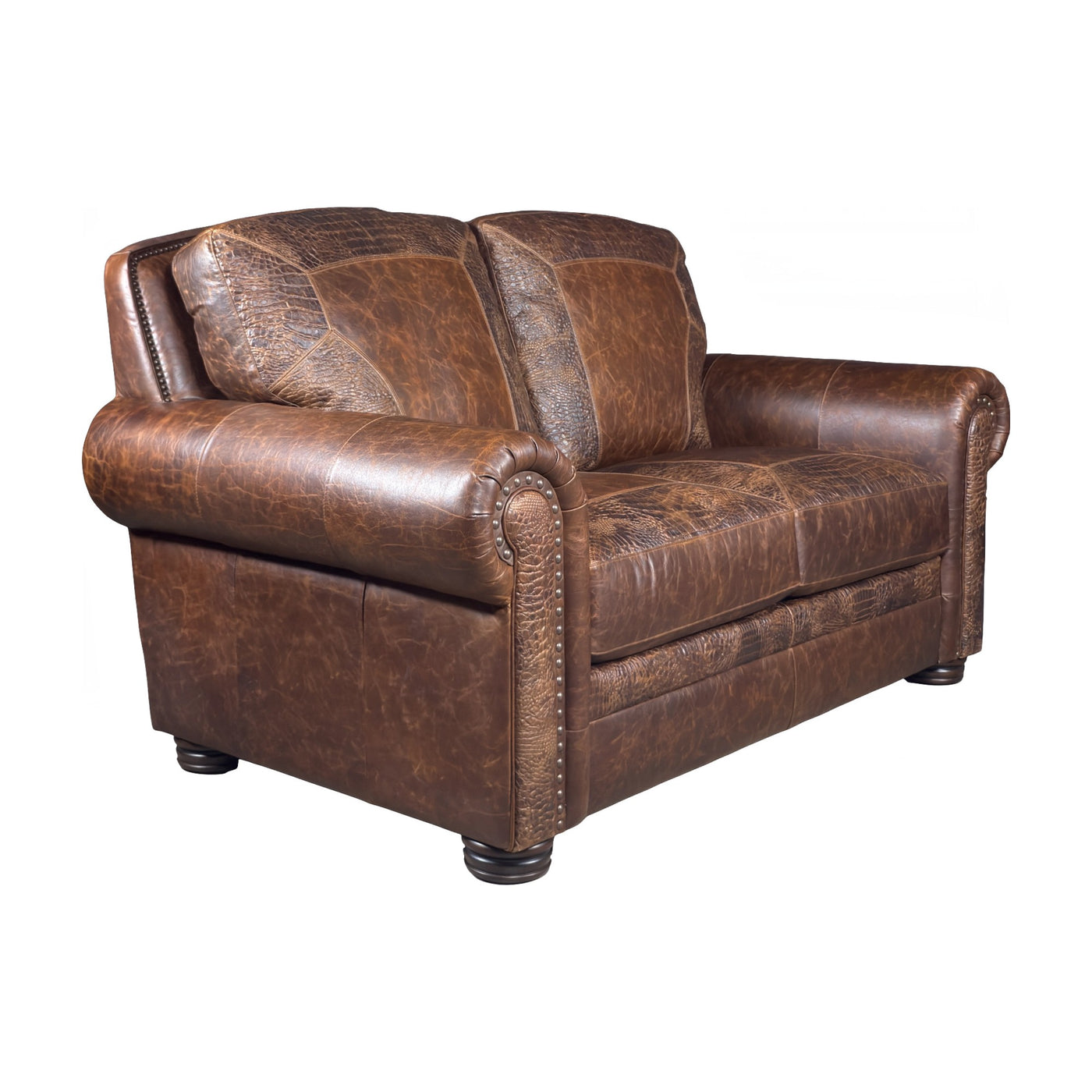 Boulder Ridge Bison Loveseat