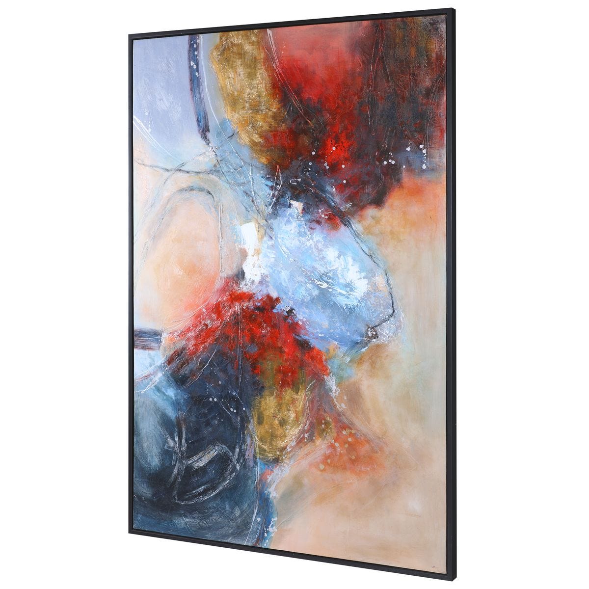 Eternal Flame Abstract Wall Art