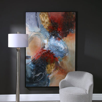Eternal Flame Abstract Wall Art