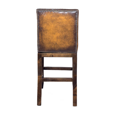 Denali Ranch Channel Back Swivel Bar Stool