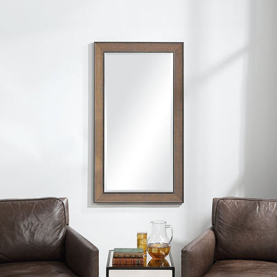 Textured Bronze Mirror