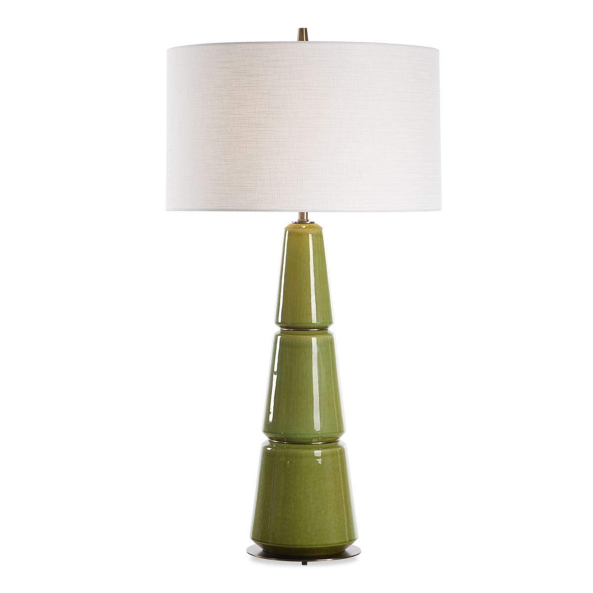 Capri Green Ceramic Table Lamp