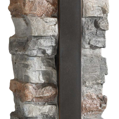 Stacked Stone Table Lamp