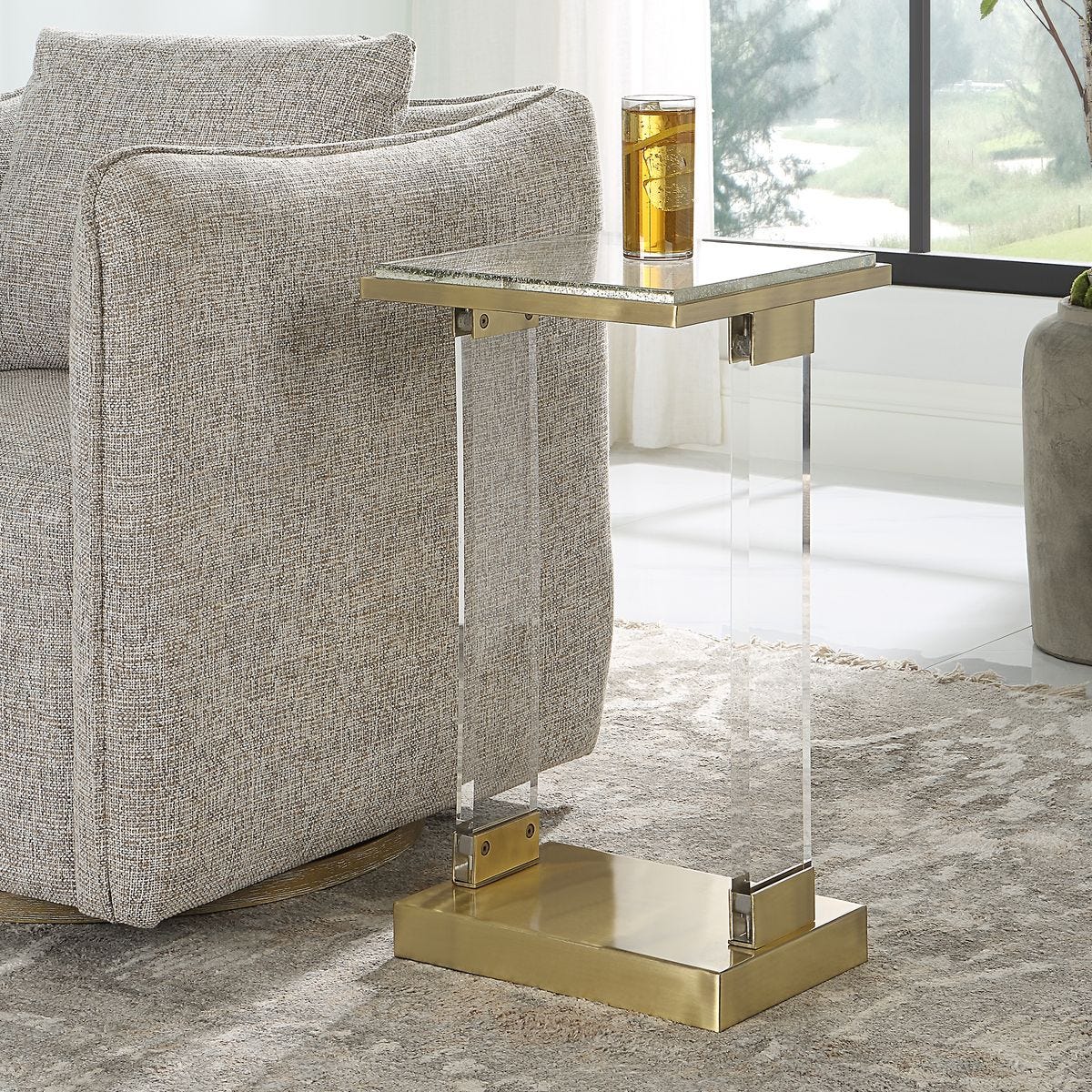 Lucent Accent Table