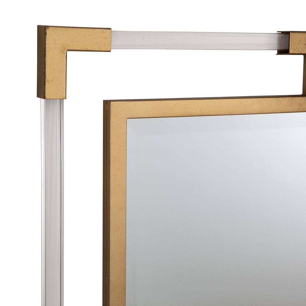 Rectangular Modern Glam Wall Mirror