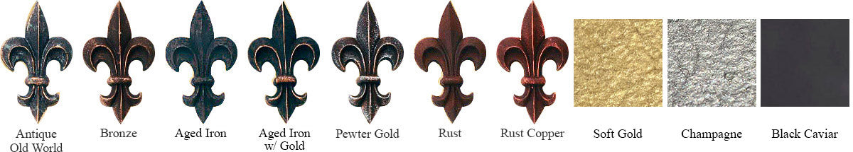 Ornate Bronze Fireplace Screen