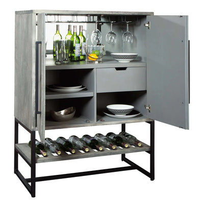 Chevron Wine Cabinet