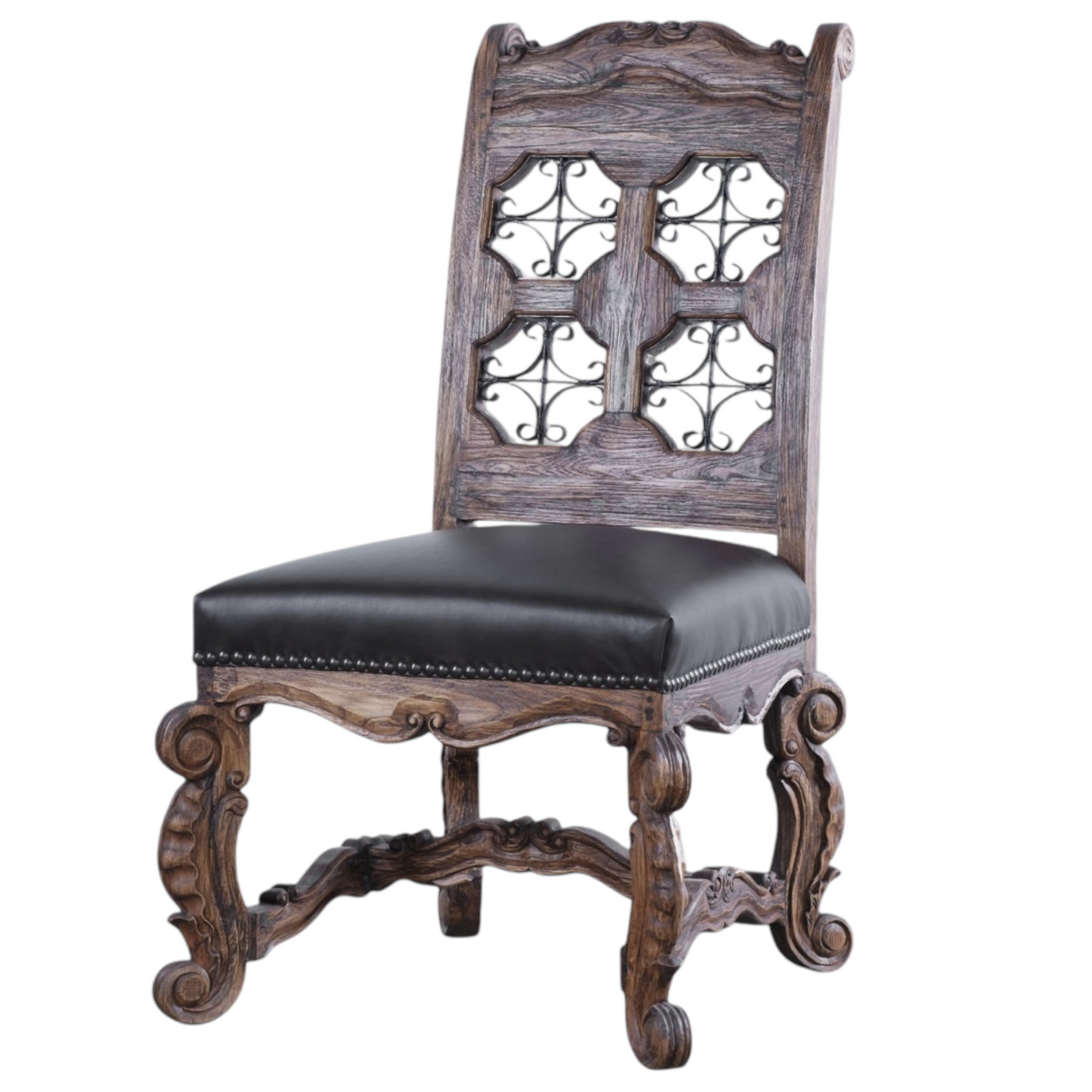 Iron Star Dining Chair-J