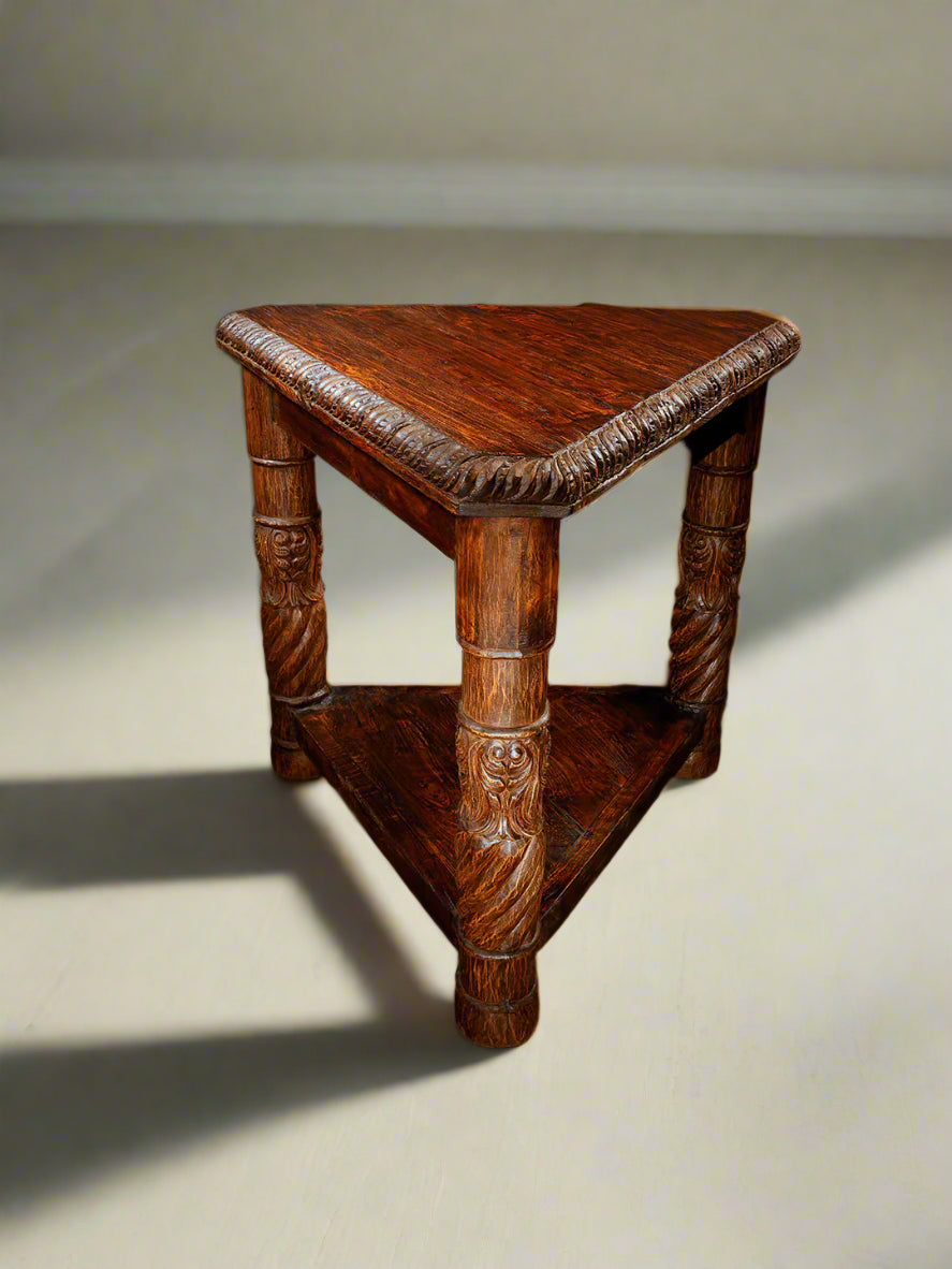 Triangle End Table