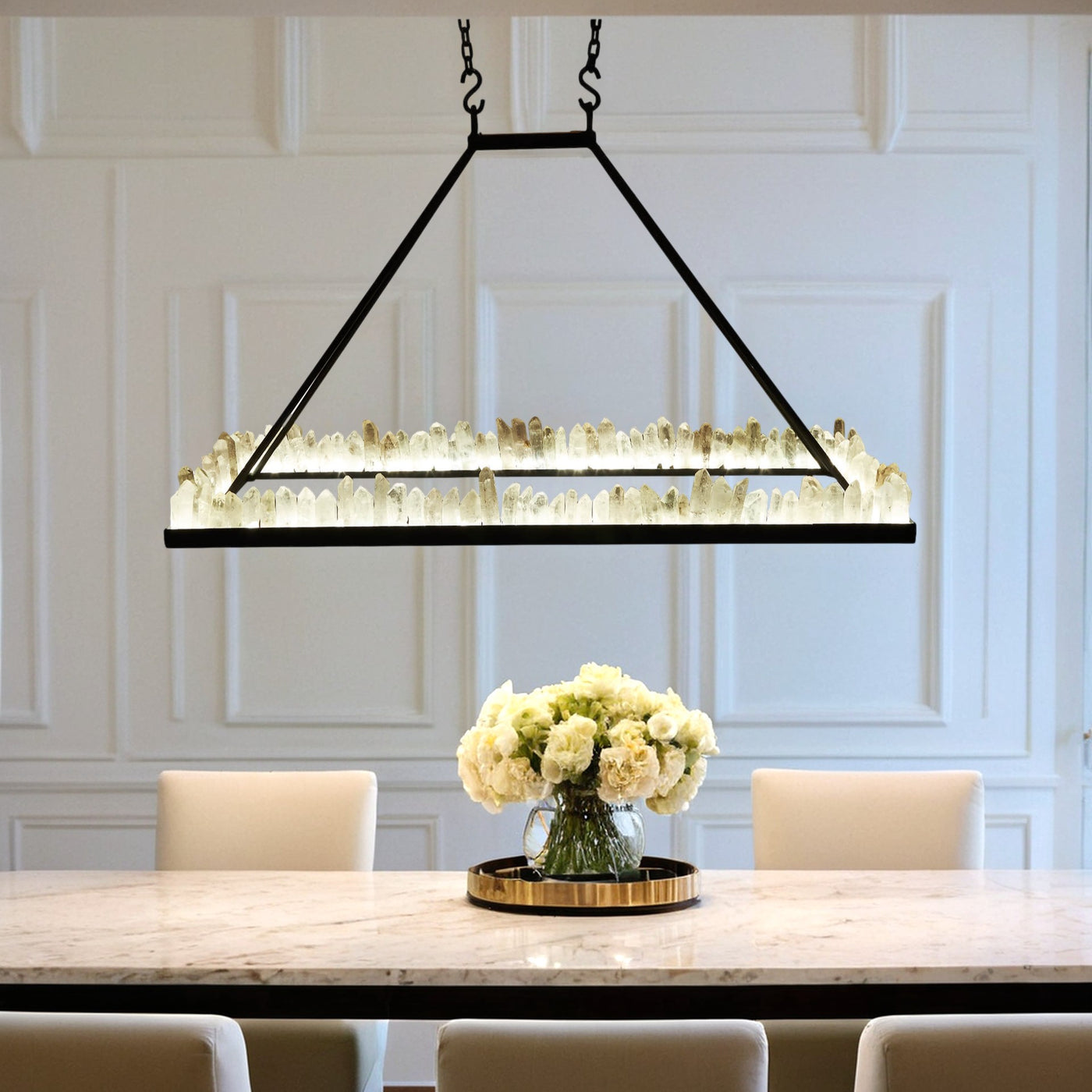 Ice Rectangle Chandelier